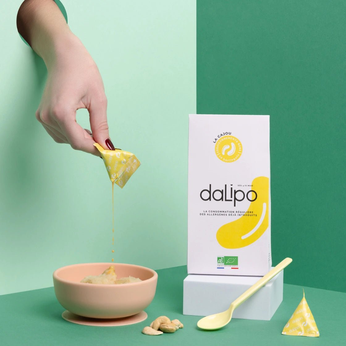 Sachet de consolidation de la noix de cajou - Popote Bébé