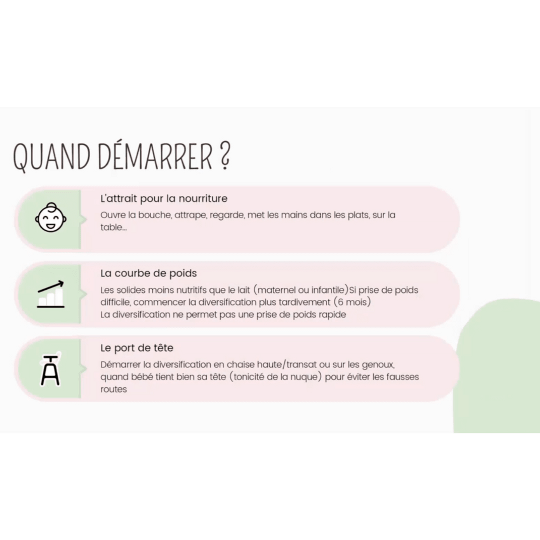 Tout savoir sur la div - Conférence vidéo - Popote Bébé