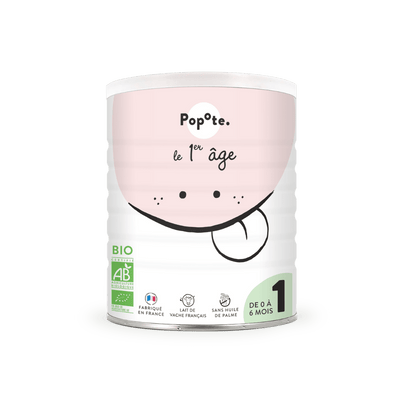 Laits infantiles bio pour bébé