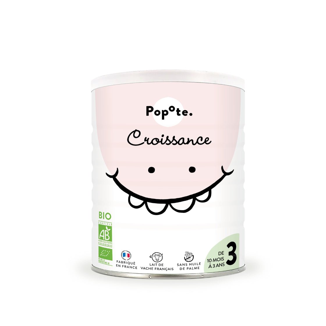 Le Lait 3ème âge Croissance 400g - Popote Bébé