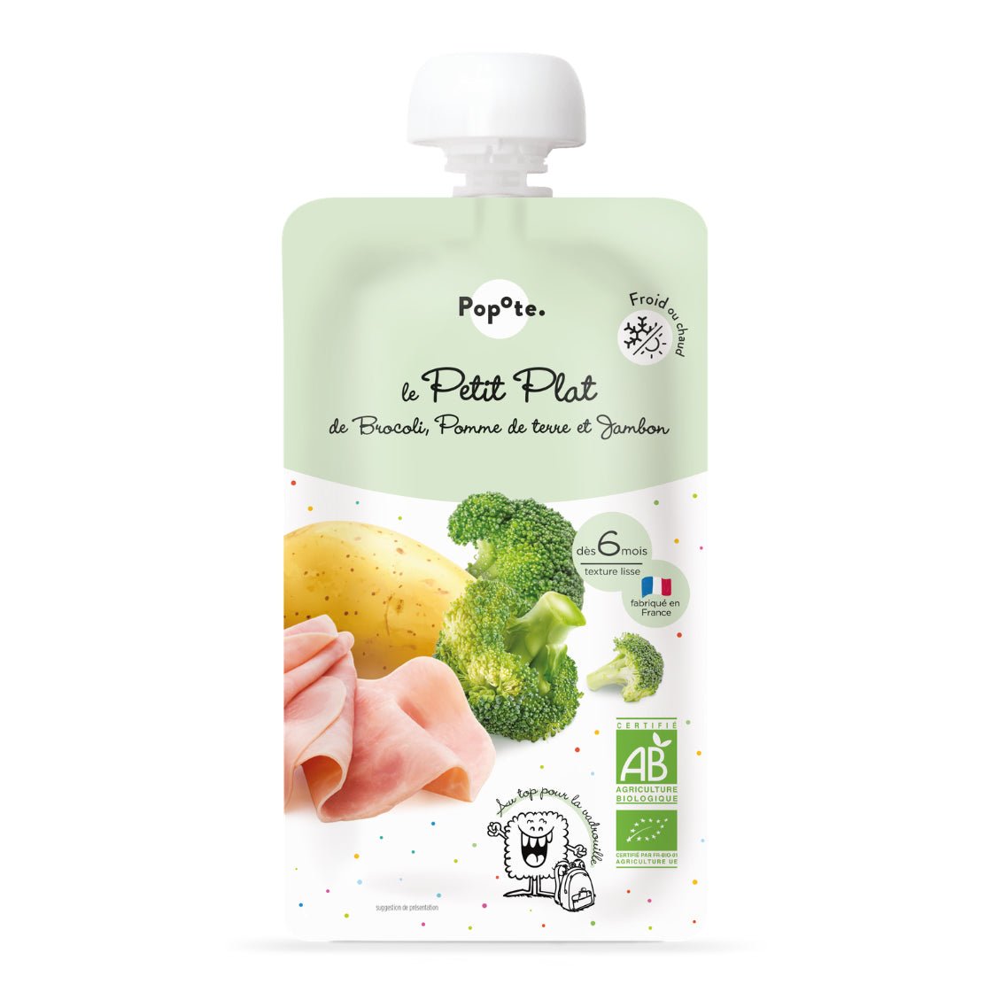 Le Petit Plat Brocoli Pomme de terre Jambon - Popote Bébé