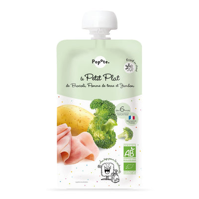 Le Petit Plat Brocoli Pomme de terre Jambon - Popote Bébé